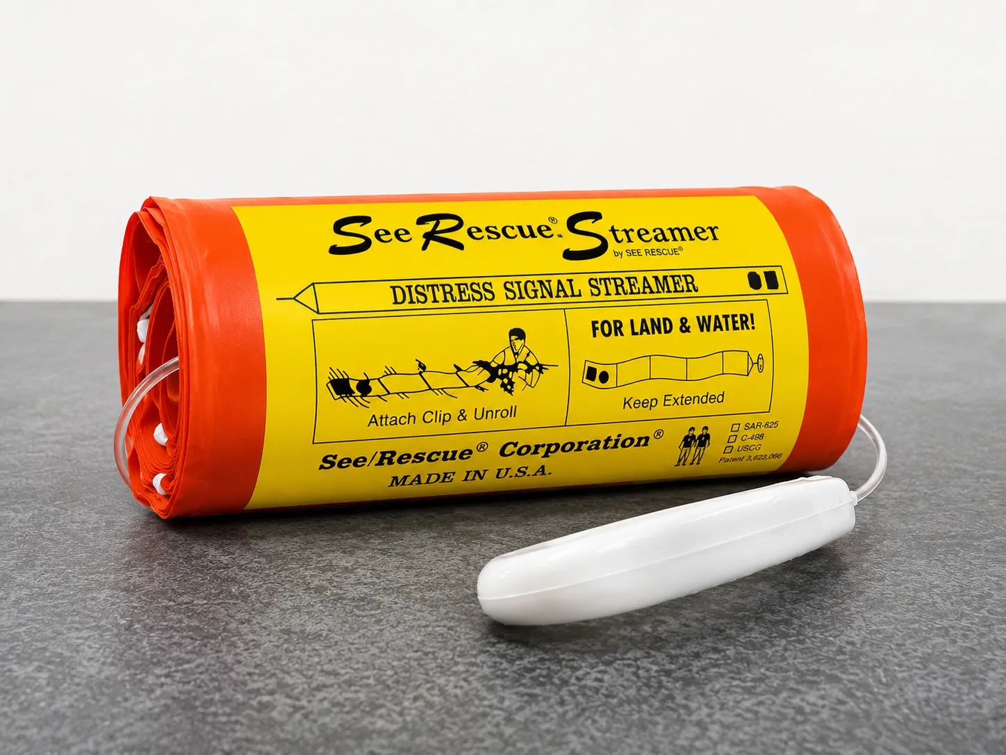 SEE/RESCUE STREAMER の製品(実物写真)